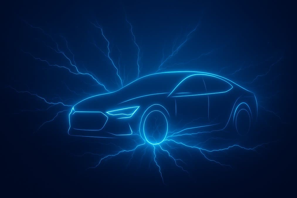 DealerPricing EV Vehicle Blue