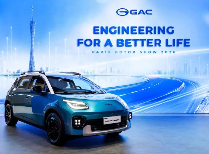 Aion concept showing the future UT Cross electric SUV and GS7 hybrid model