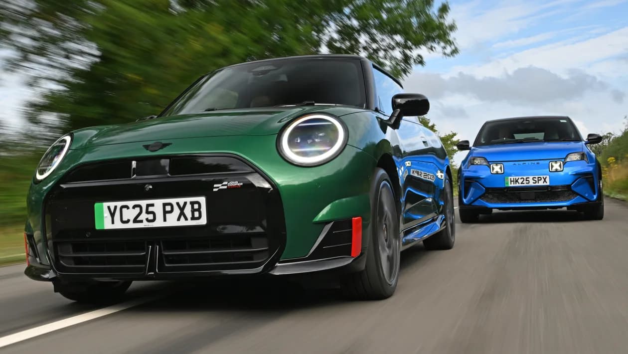 Alpine A290 vs MINI JCW Electric: Which Electric Hot Hatch Comes Out On Top?