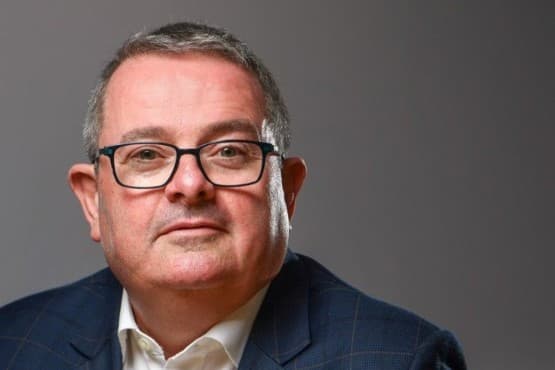Mark Busby, Hendy Group commercial director, in a business setting