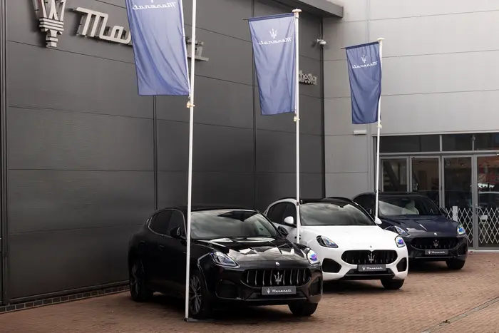 New Arnold Clark Maserati showroom and service centre on Chester Road, Stretford
