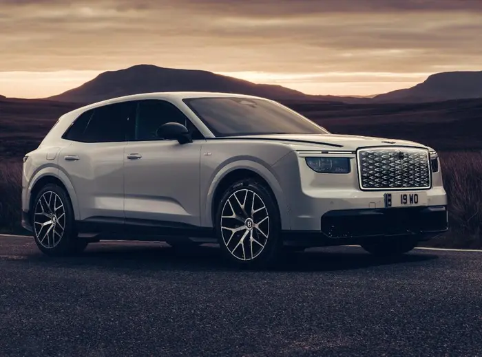 Bentley Torcal electric vehicle launch version displayed at unveiling event
