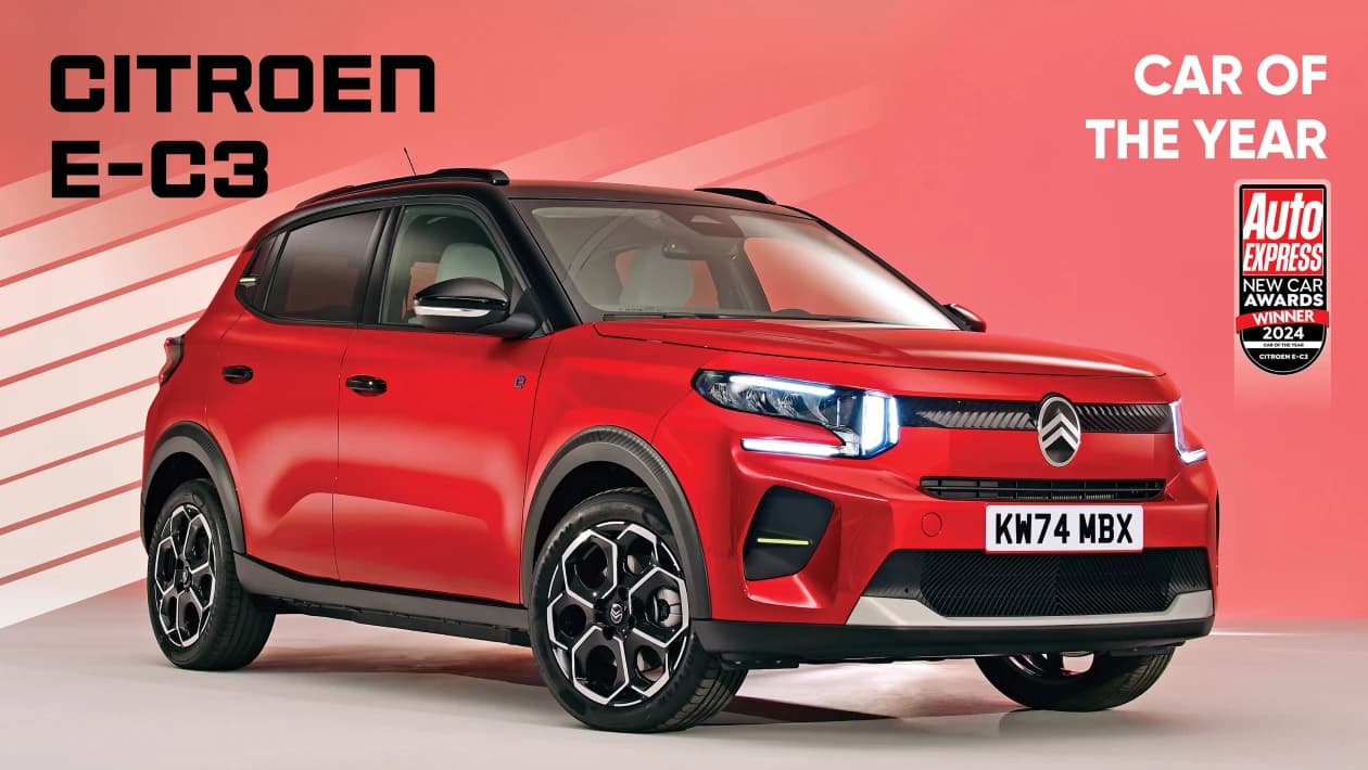 Is the Citroën e-C3 the Best New Car of 2024? Auto Express Crowns it Car of the Year