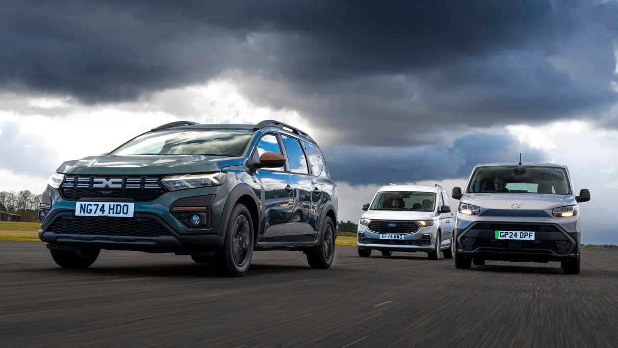 Dacia Jogger vs Ford Tourneo Connect vs Toyota Proace City Verso: Which 7-Seat Family MPV Is Best?