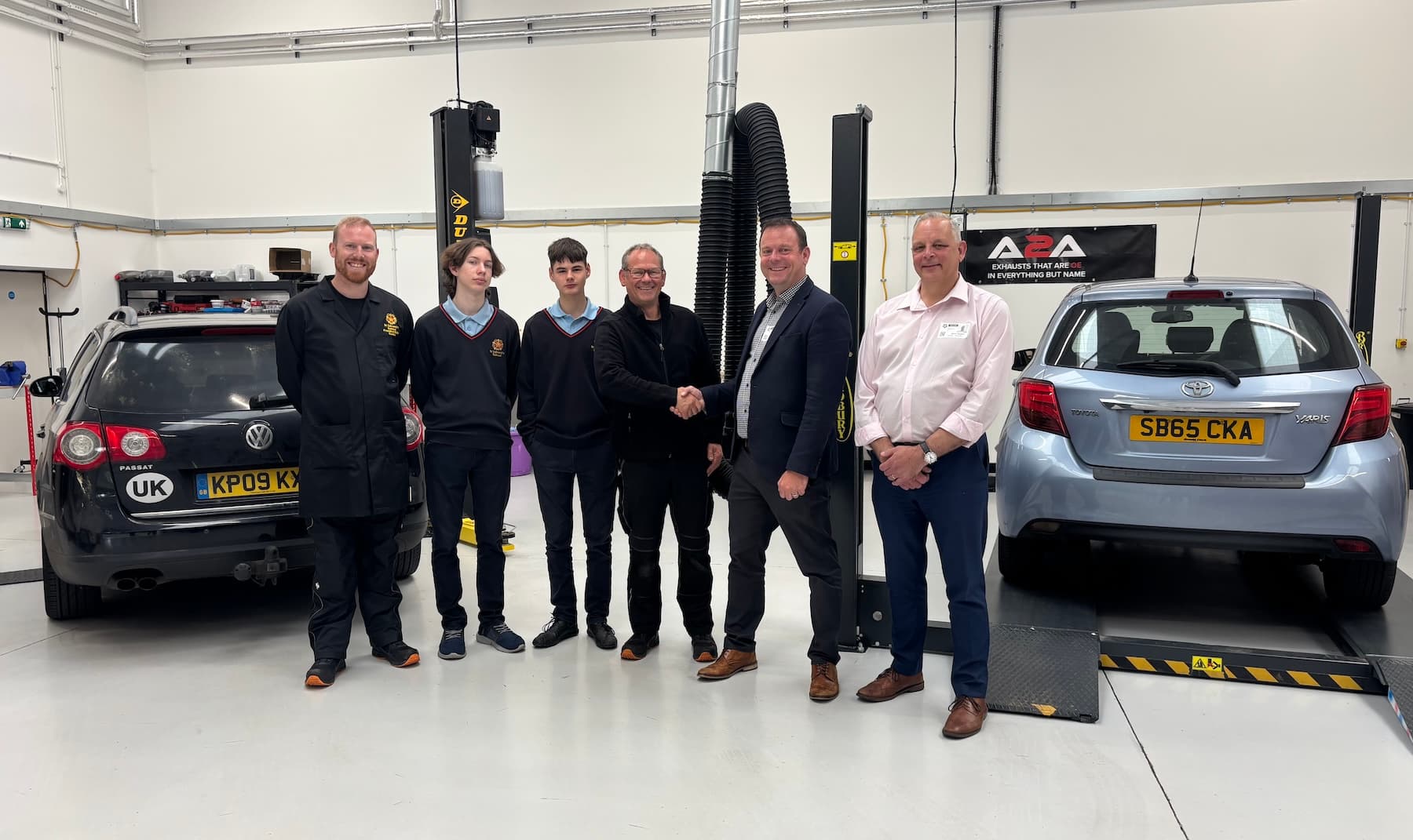 Can donated cars accelerate a student’s path into the motor trade?