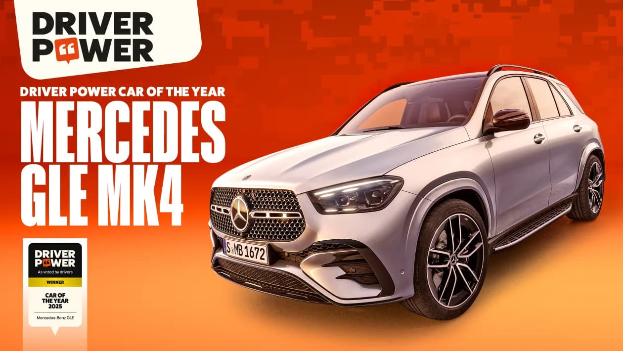 Mercedes GLE Wins Prestigious Auto Express Driver Power 2025 Award