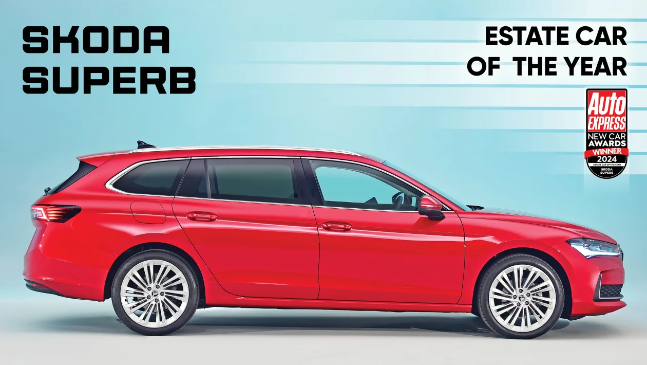 Skoda Superb Estate Wins 2024 Auto Express Estate Car of the Year