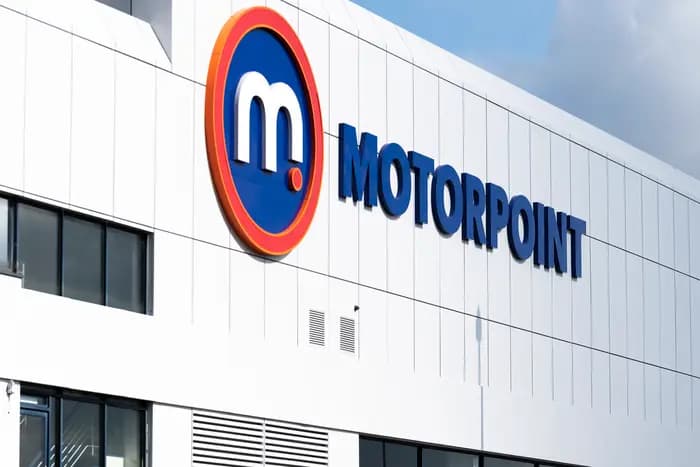 Exterior view of the former Motorpoint car supermarket in Ipswich now owned by Grainger Motor Group