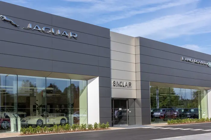 rugby players and television personalities at Sinclair Group charity gala in Wales