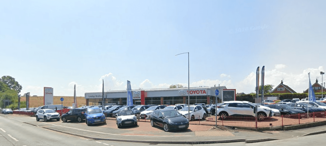 Lindop Brothers showroom in Queensferry after the 2024 refurbishment