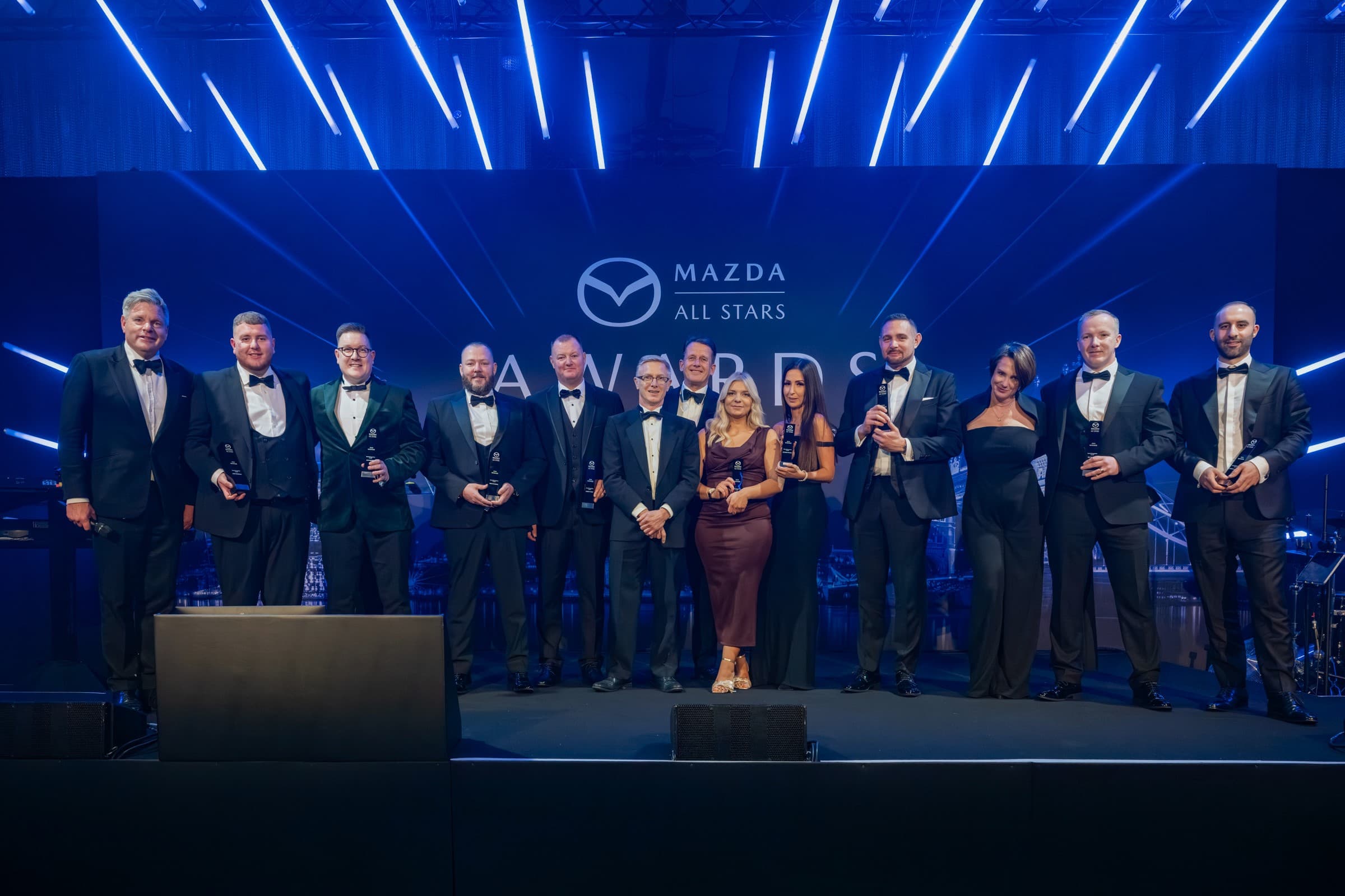 Mazda Celebrates Top UK Dealers at 2025 All Stars Awards