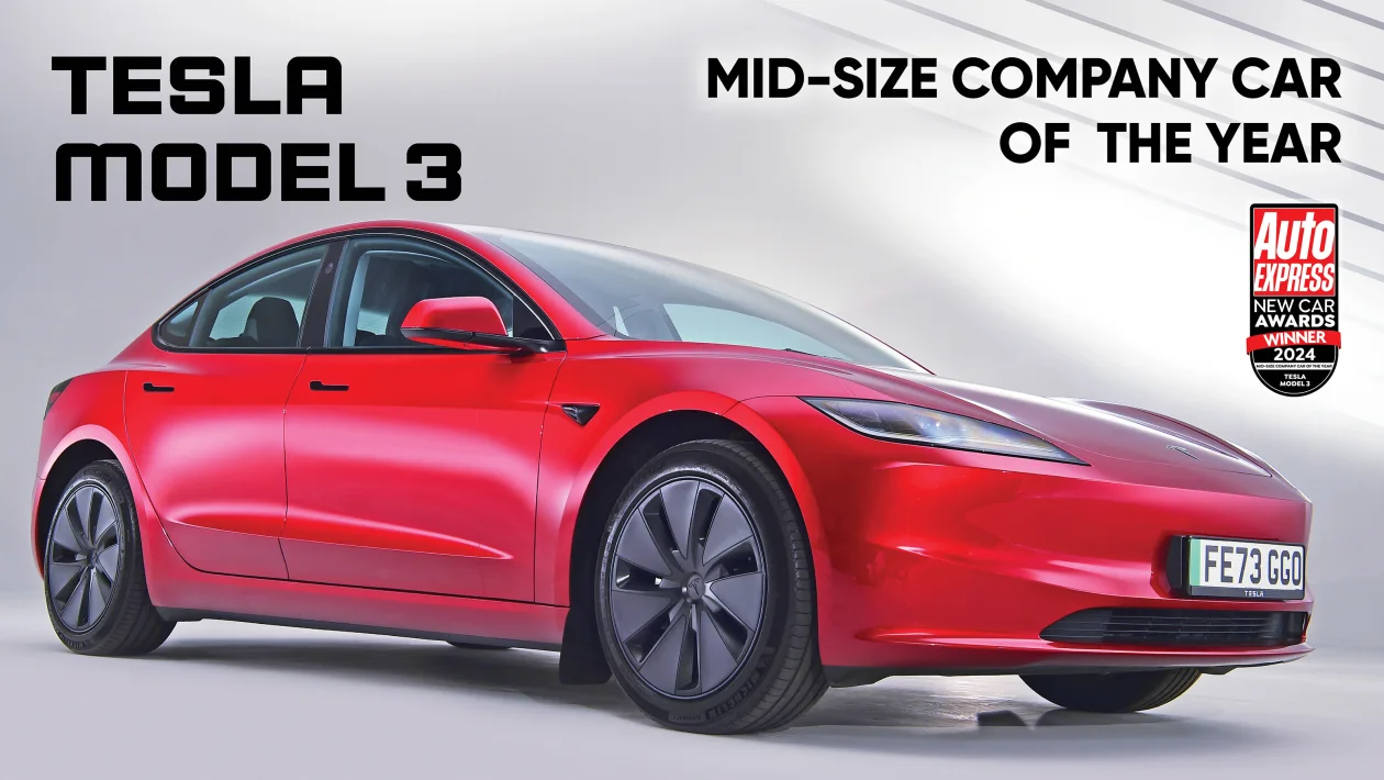 Tesla Model 3 Crowned Mid-size Company Car of the Year 2024: Is It the Ultimate Fleet Choice?