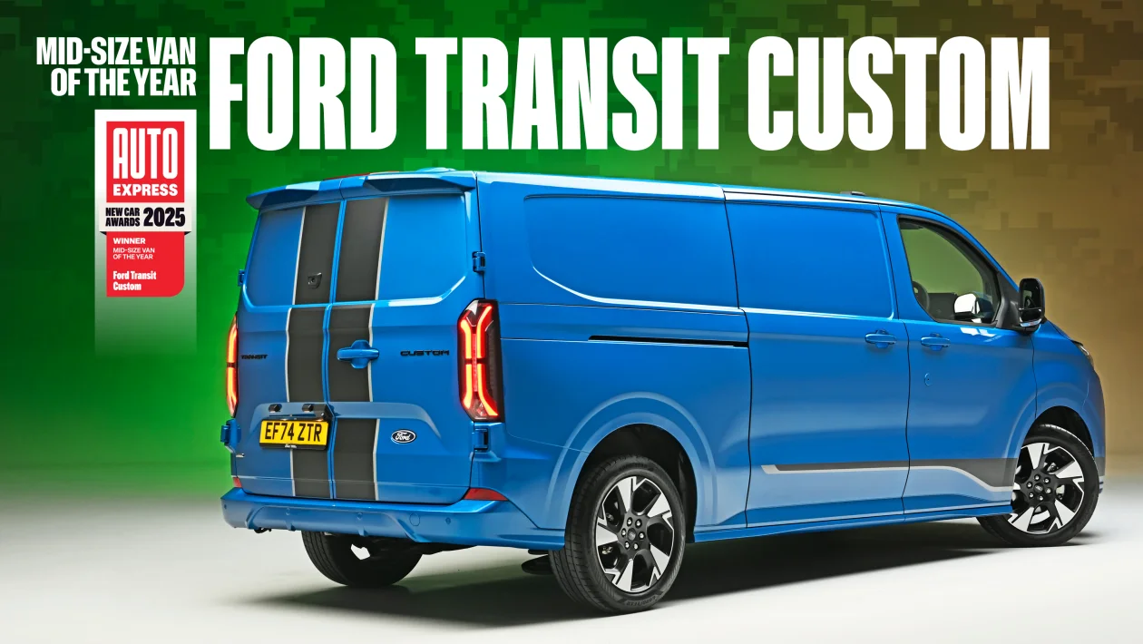 Ford Transit Custom Crowned Mid-size Van of the Year 2025: What Makes It The Best?