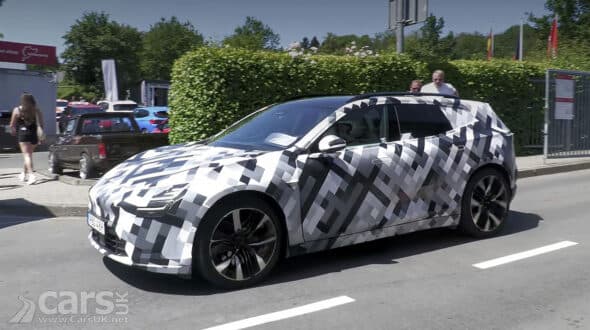 Is the Polestar 4 SUV Shaped More Like an Estate? Spy Video Details