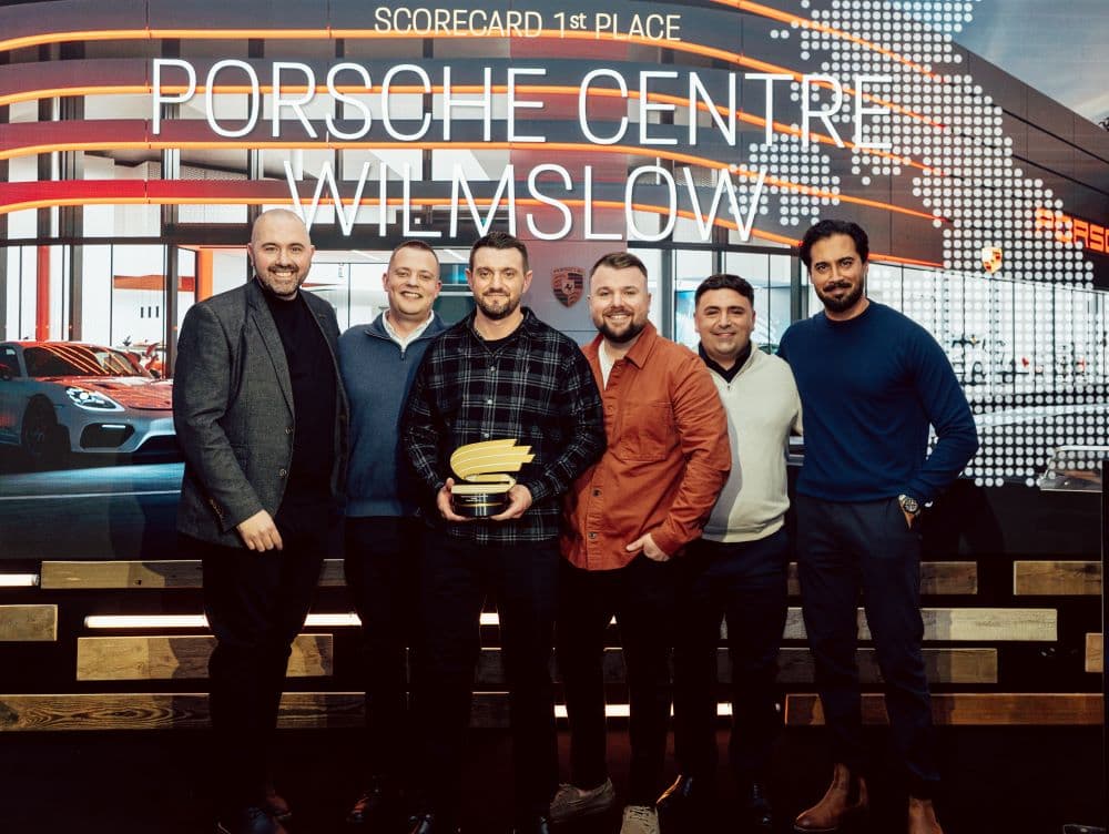 Porsche Centre Wilmslow Named UK's Best Porsche Dealer 2024