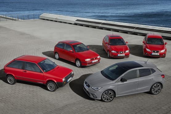 Volkswagen Group logo with Seat and Cupra branding