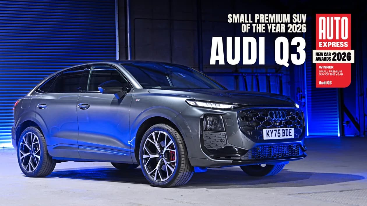 Why the Audi Q3 Is the 2026 Auto Express Small Premium SUV of the Year