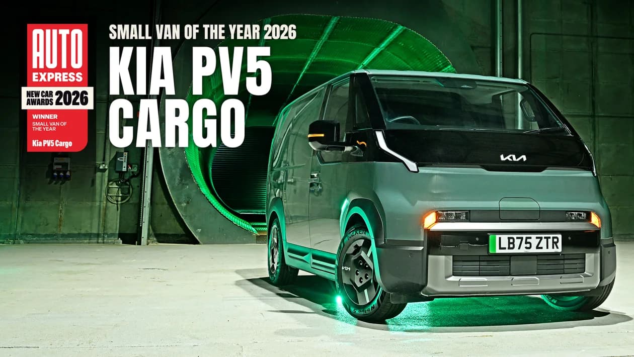 Which Small Van Won Auto Express Small Van of the Year 2026? Kia PV5 Cargo Revealed