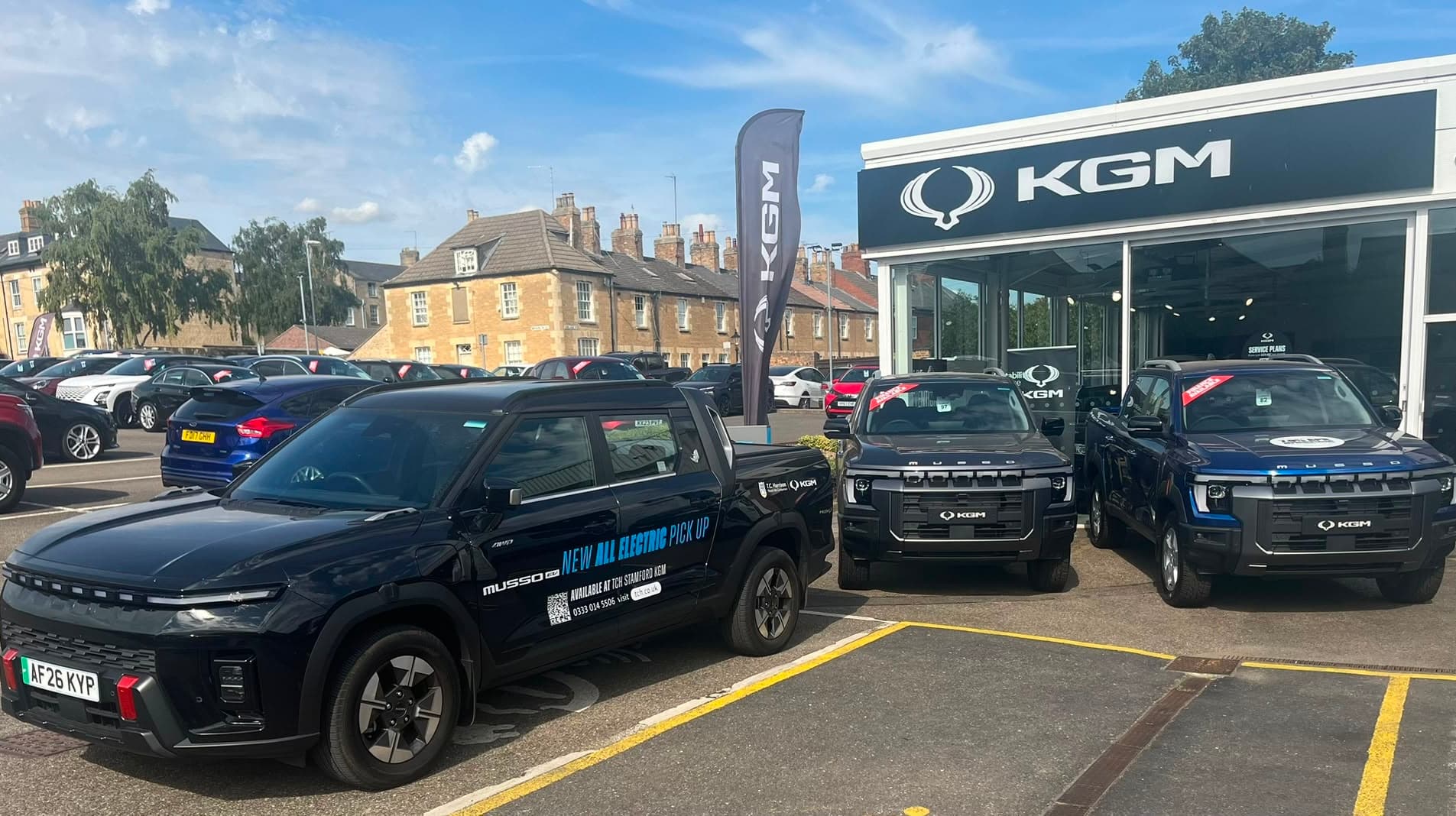 Why has T.C. Harrison Ended Ford Sales and Joined the KGM Franchise at Stamford?