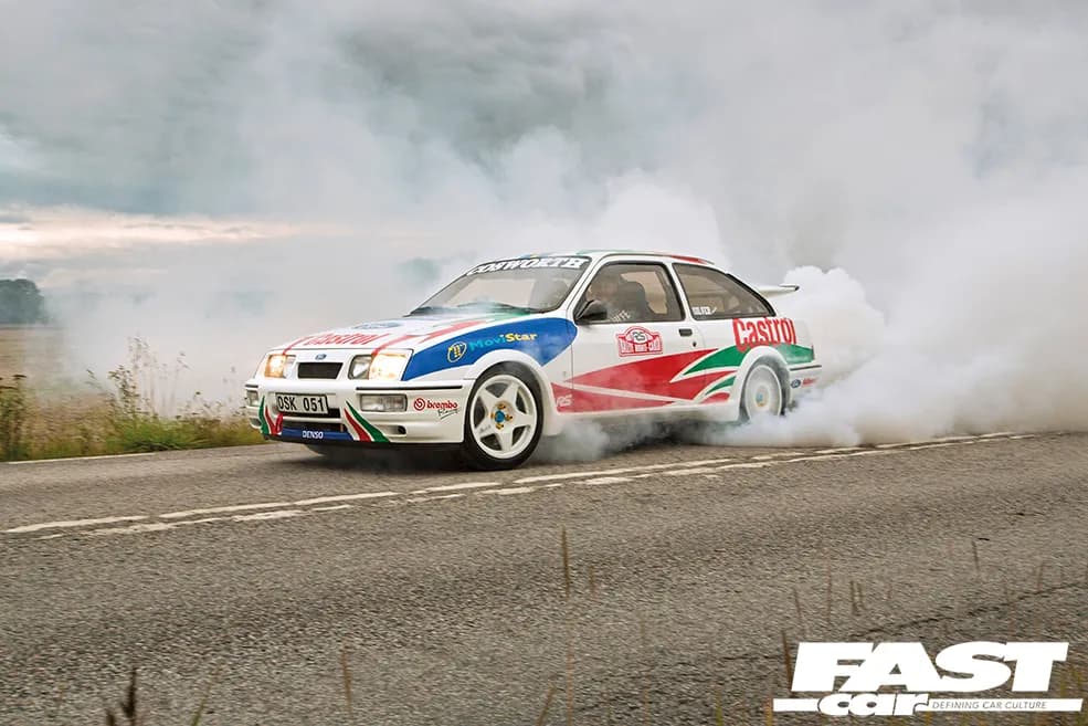 What is the TRAX Burnout Stage? UK Car Show's Ultimate Smoke Spectacle