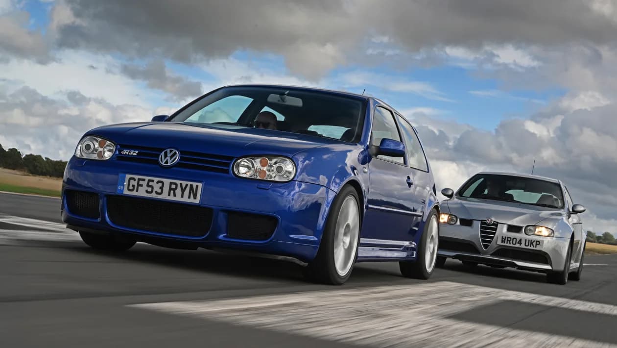 Volkswagen Golf R32 vs Alfa Romeo 147 GTA: Which Retro V6 Hot Hatch Reigns Supreme?