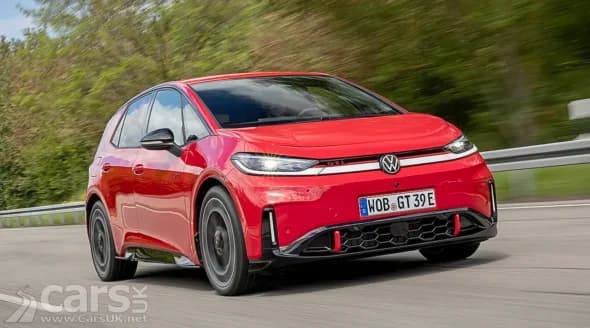 Volkswagen ID.3 GTI front view showing sporty front fascia