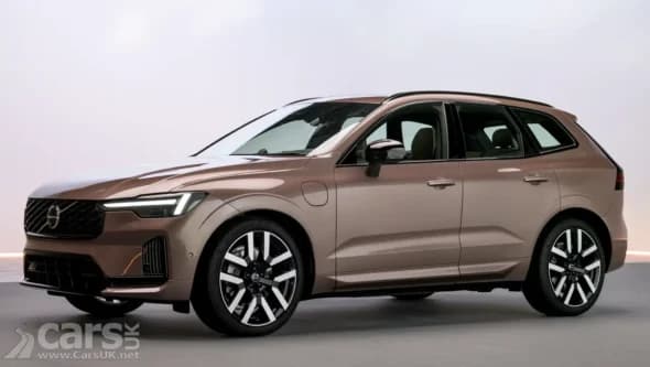 front view of the updated 2027 Volvo XC60 with refreshed styling